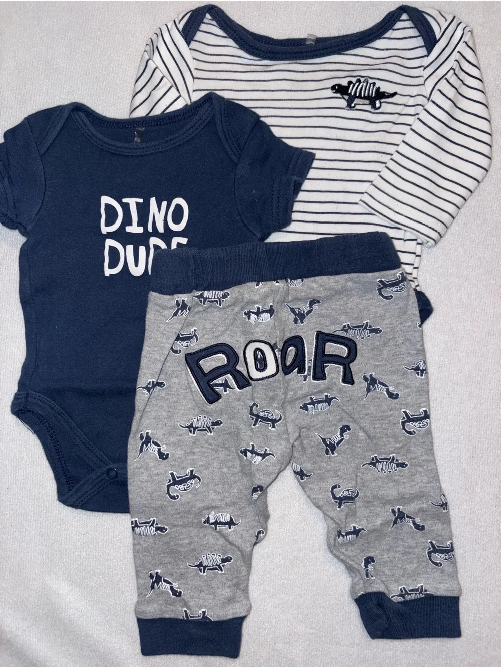 Baby boy 0-3 month outfit set bundle lot
